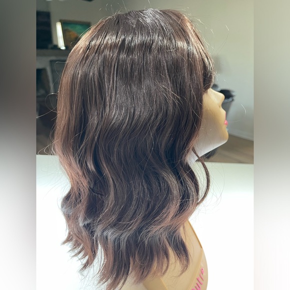 Other - HAIR, 14” Wavy with bangs, Dark/Medium Brown